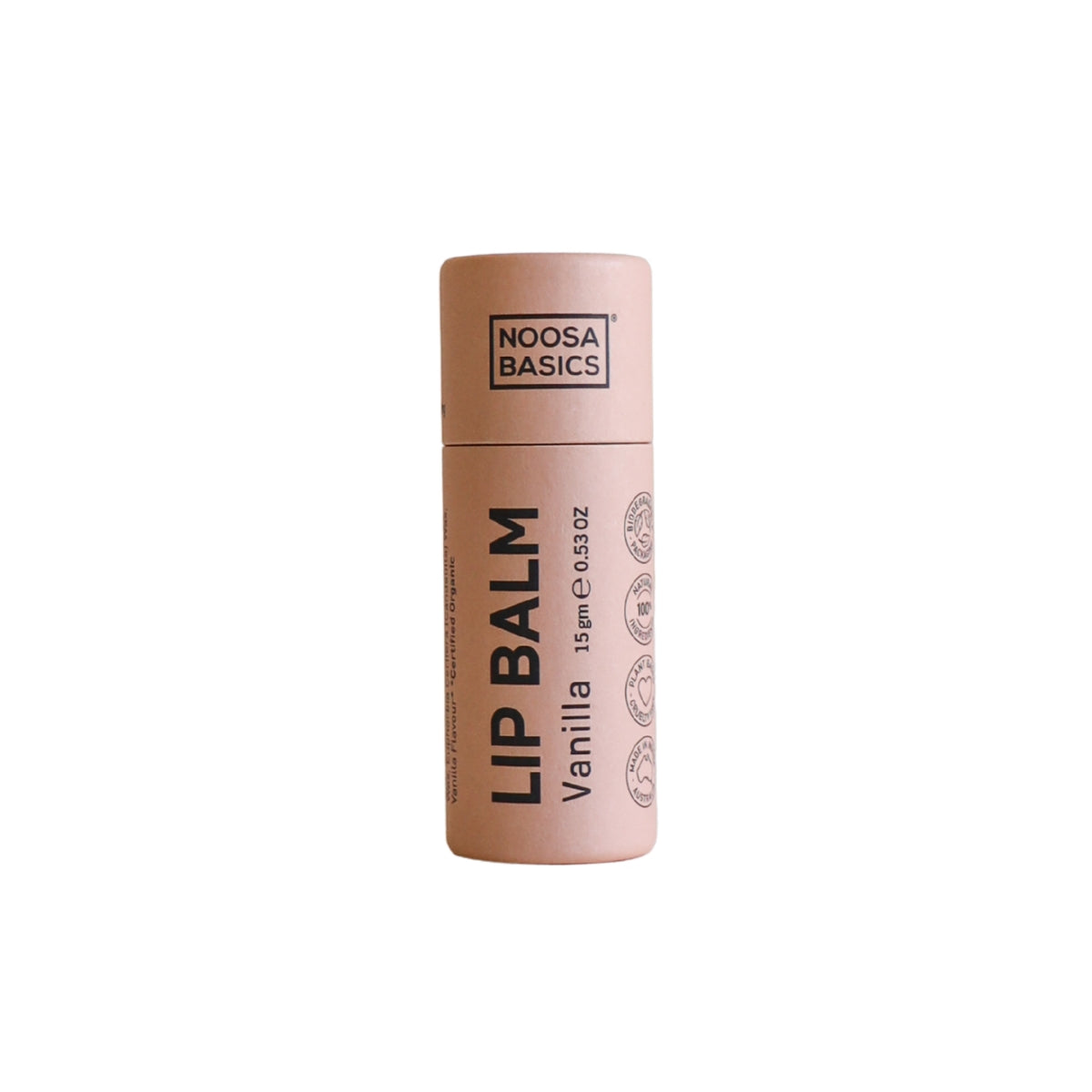 Noosa Basics Organic Lip Balm Vanilla