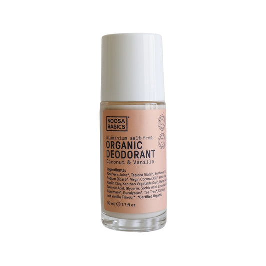 Noosa Basics Natural Deodorant Roll On - Coco Vanilla 50ml