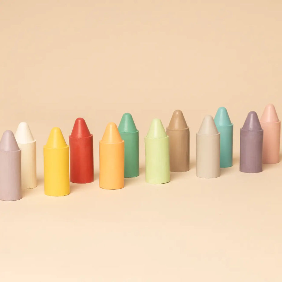 Honeysticks Beeswax Crayons - Originals - Pastels -12pk