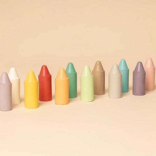 Honeysticks Beeswax Crayons - Originals - Pastels -12pk