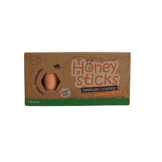 Honeysticks Beeswax Crayons - Originals - Pastels -12pk