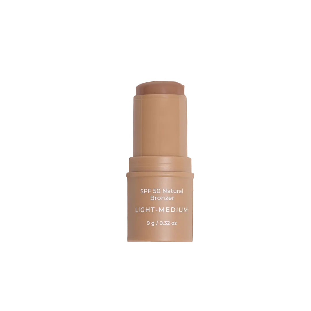 SPF 50 Natural Bronzer: Light-Medium
