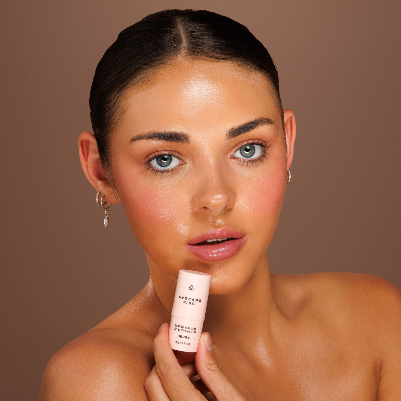 SPF 50 Natural Lip & Cheek Tint: Berry