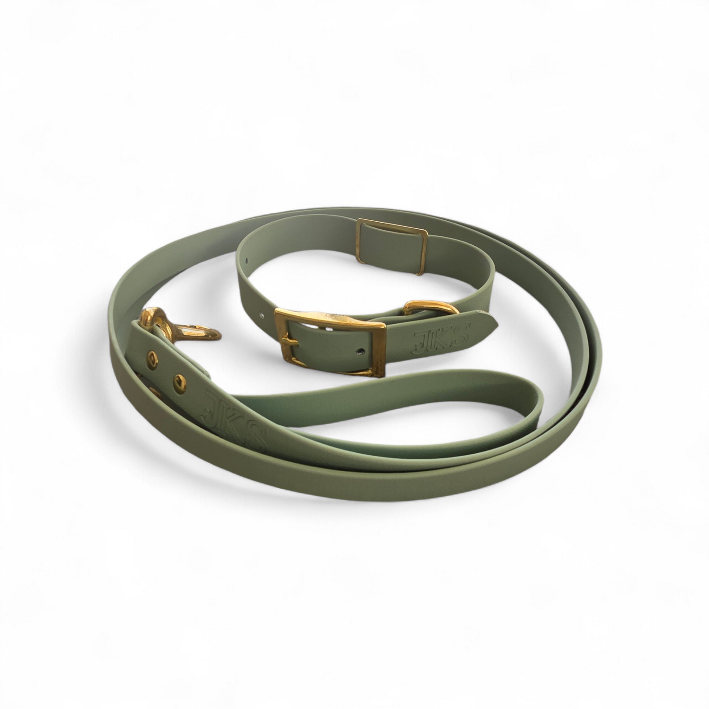 JKS Biothane Dog Collar & Lead Set