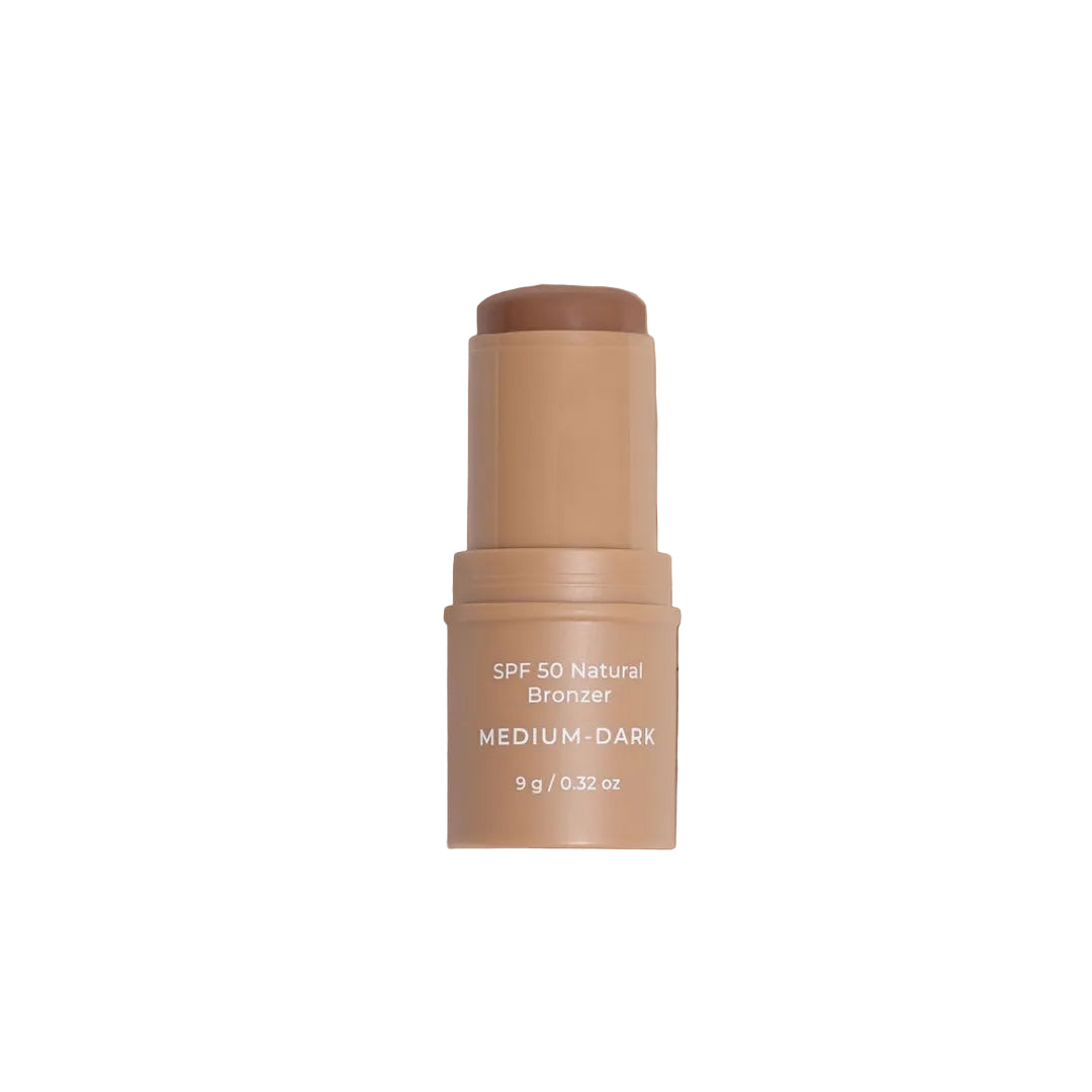 SPF 50 Natural Bronzer: Medium-Dark