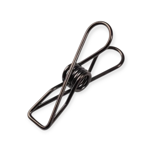 Kosha & Lane Black Marine Grade Stainless Steel Pegs - Pack of 25